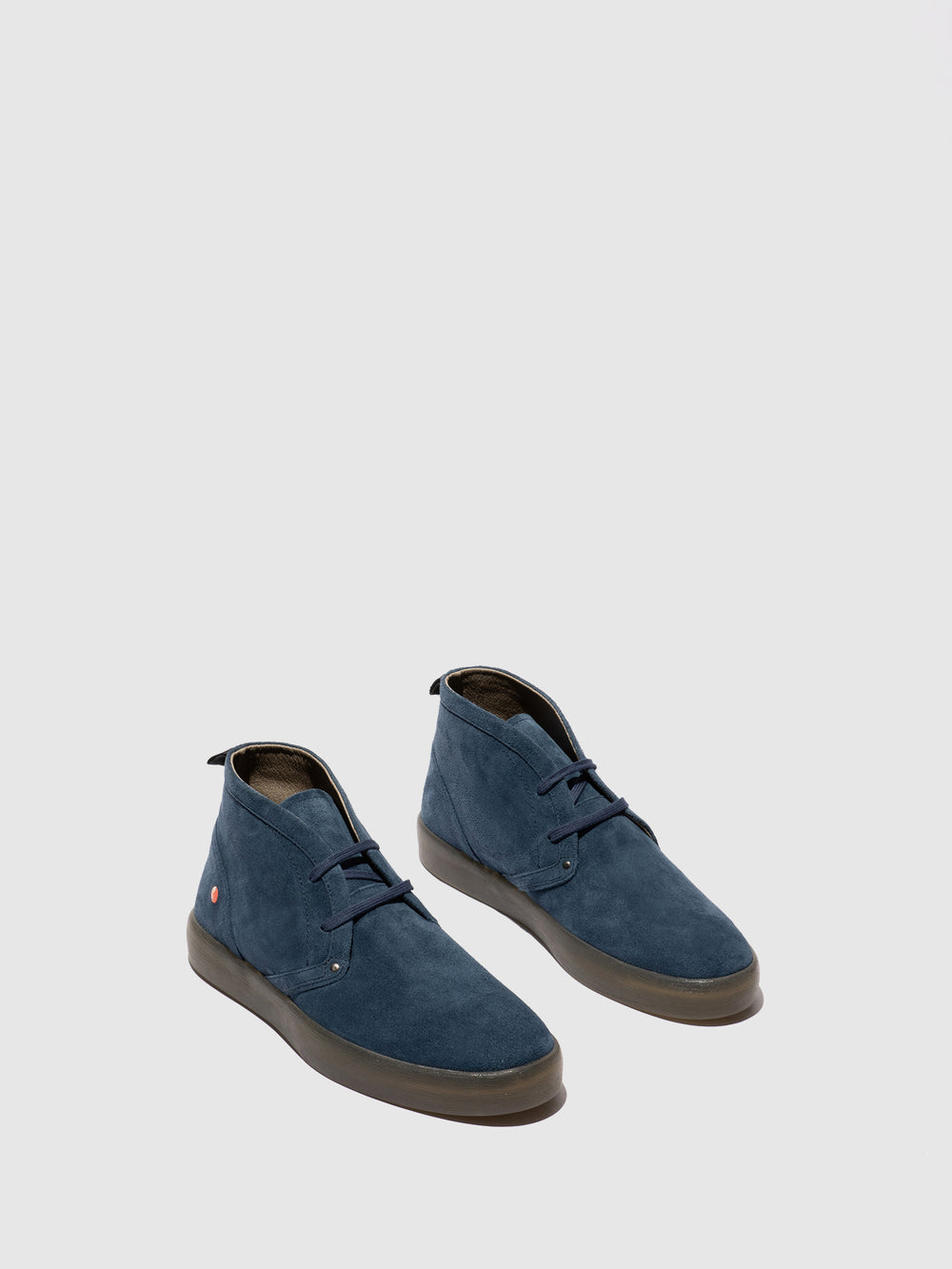 Lace-up Ankle Boots RUSK704SOF BLUE DENIM