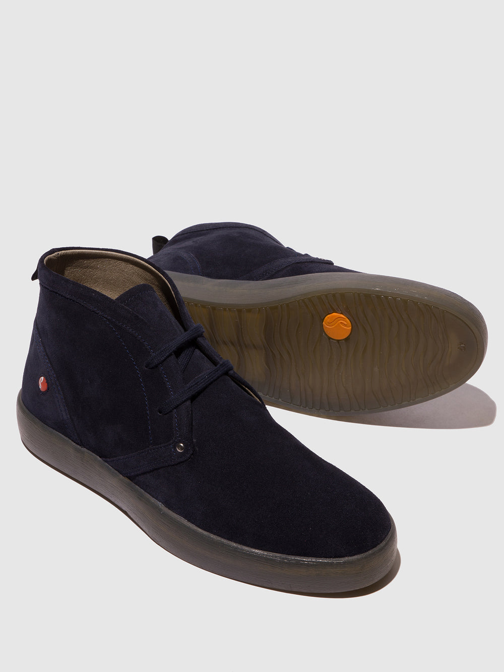 Lace-up Ankle Boots RUSK704SOF NAVY