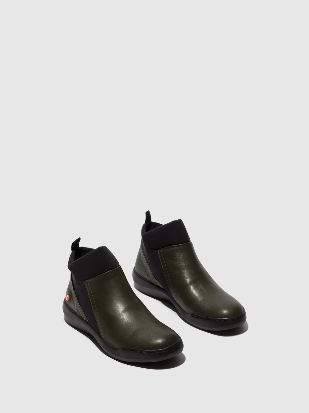 Slip-on Ankle Boots BLEI727SOF MILITARY W/BLACK NEOPRENE