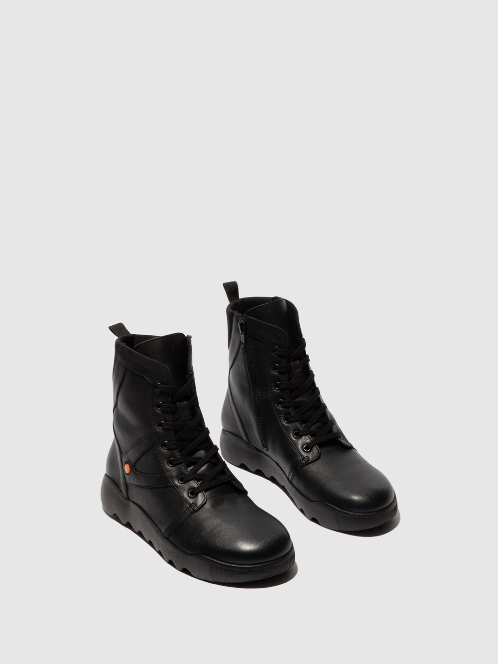 Lace-up Boots WIDI728SOF BLACK W/BLACK NEOPRENE