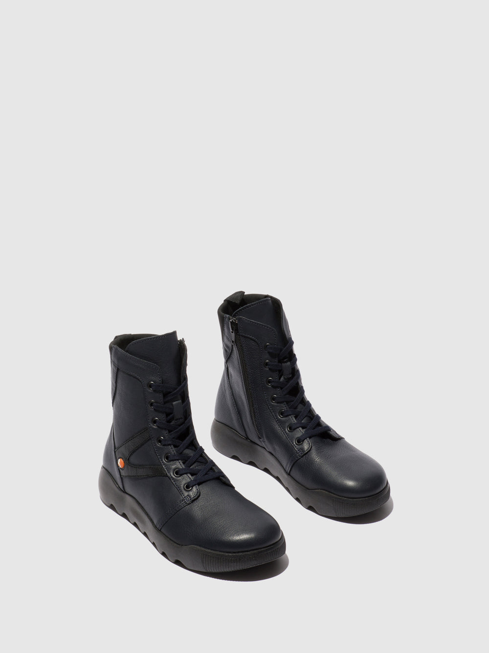 Lace-up Boots WIDI728SOF NAVY W/BLACK NEOPRENE