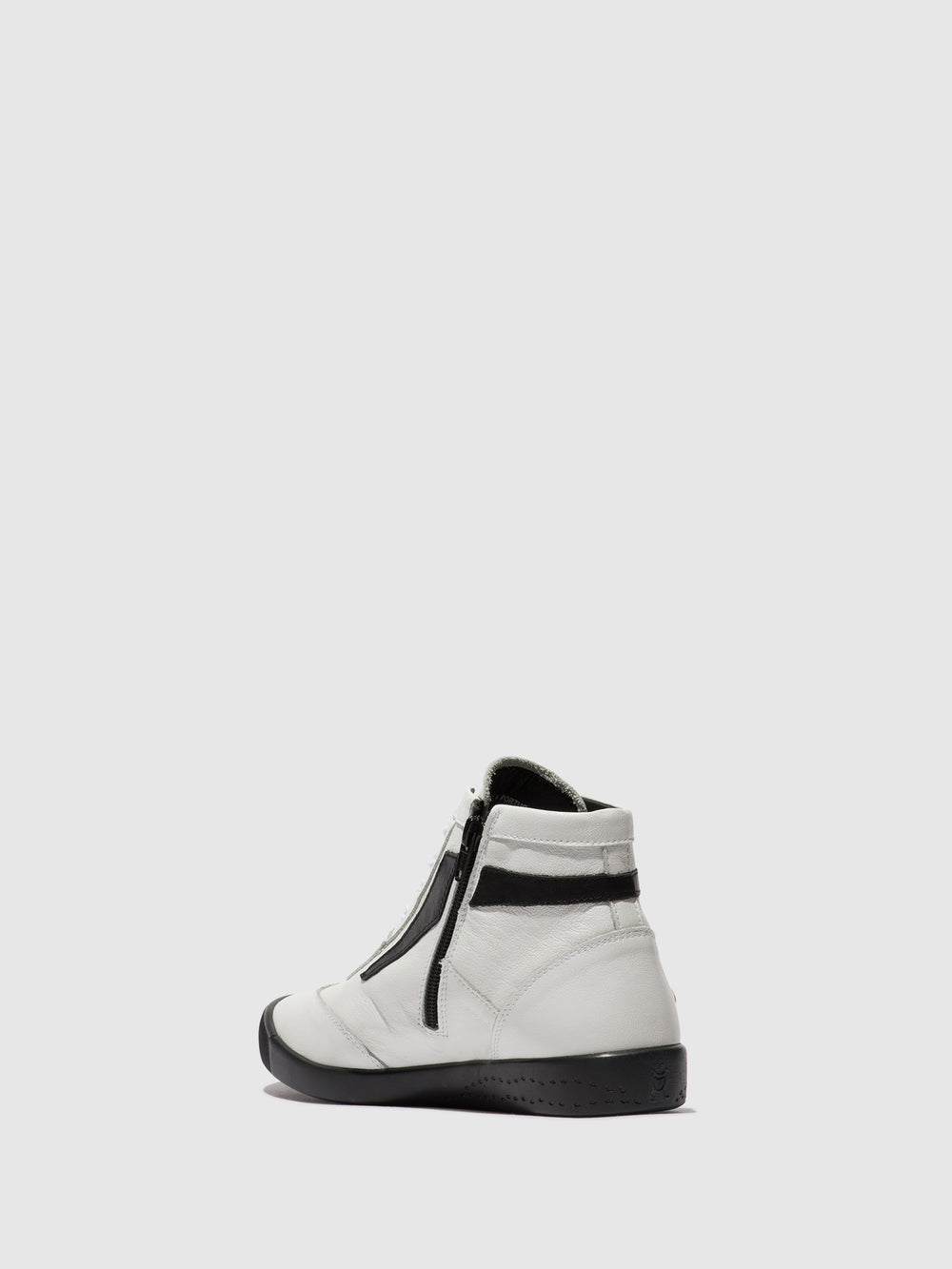 Lace-up Ankle Boots ILUX729SOF WHITE/BLACK