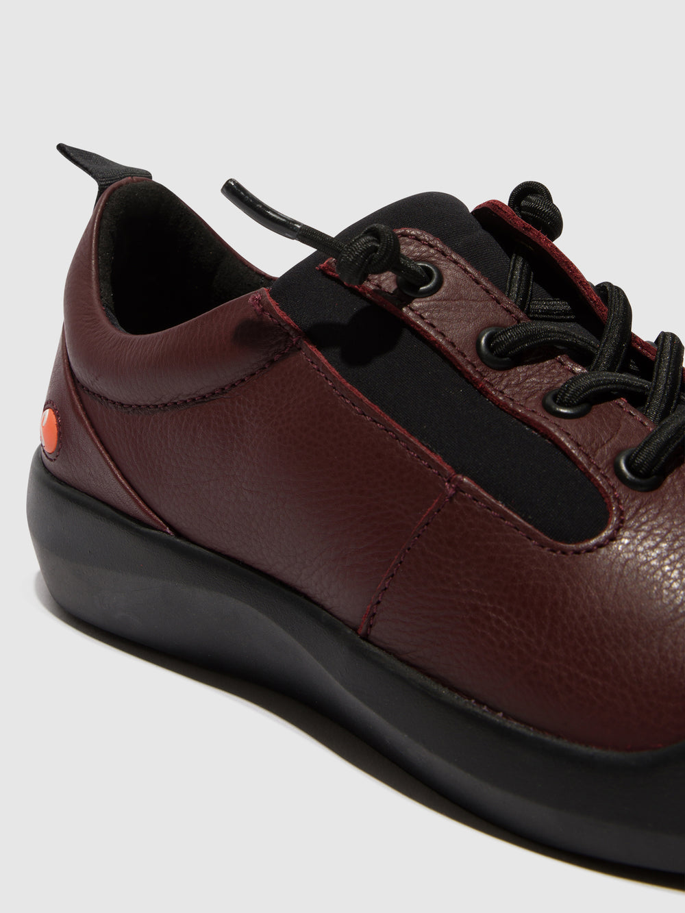 Lace-up Trainers BANN730SOF DK. RED W/BLACK NEOPRENE