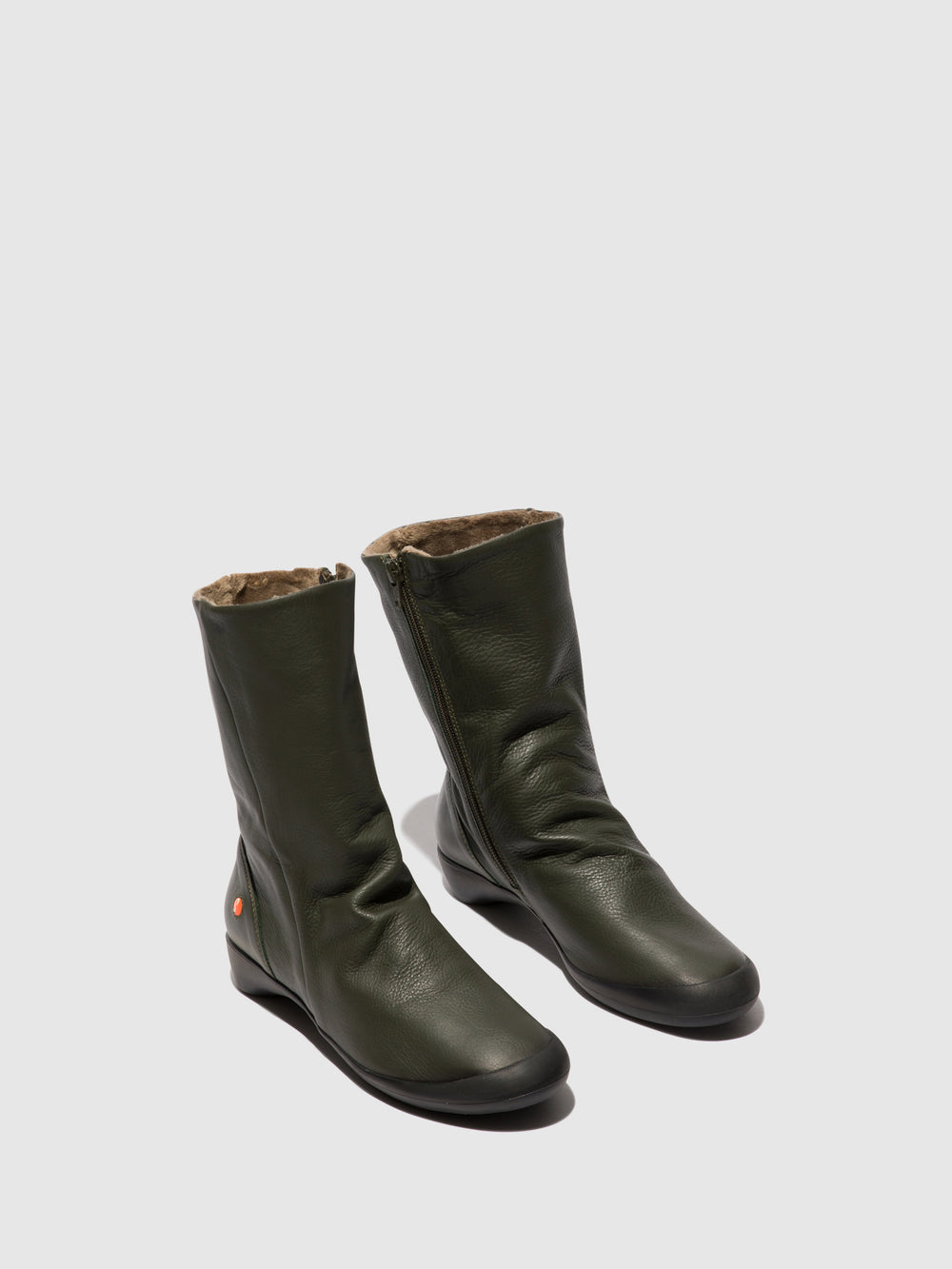 Zip Up Boots FOLEY733SOF MILITARY