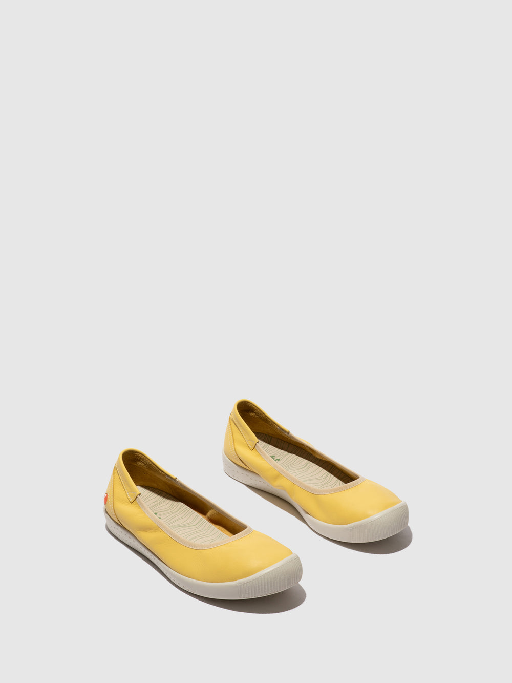 Elasticated Ballerinas ILMEI737SOF SMOOTH LT.YELLOW