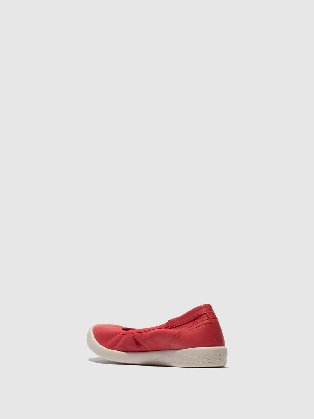 Slip-on Ballerinas ILMEI737SOF RED LEATHER - Softinos