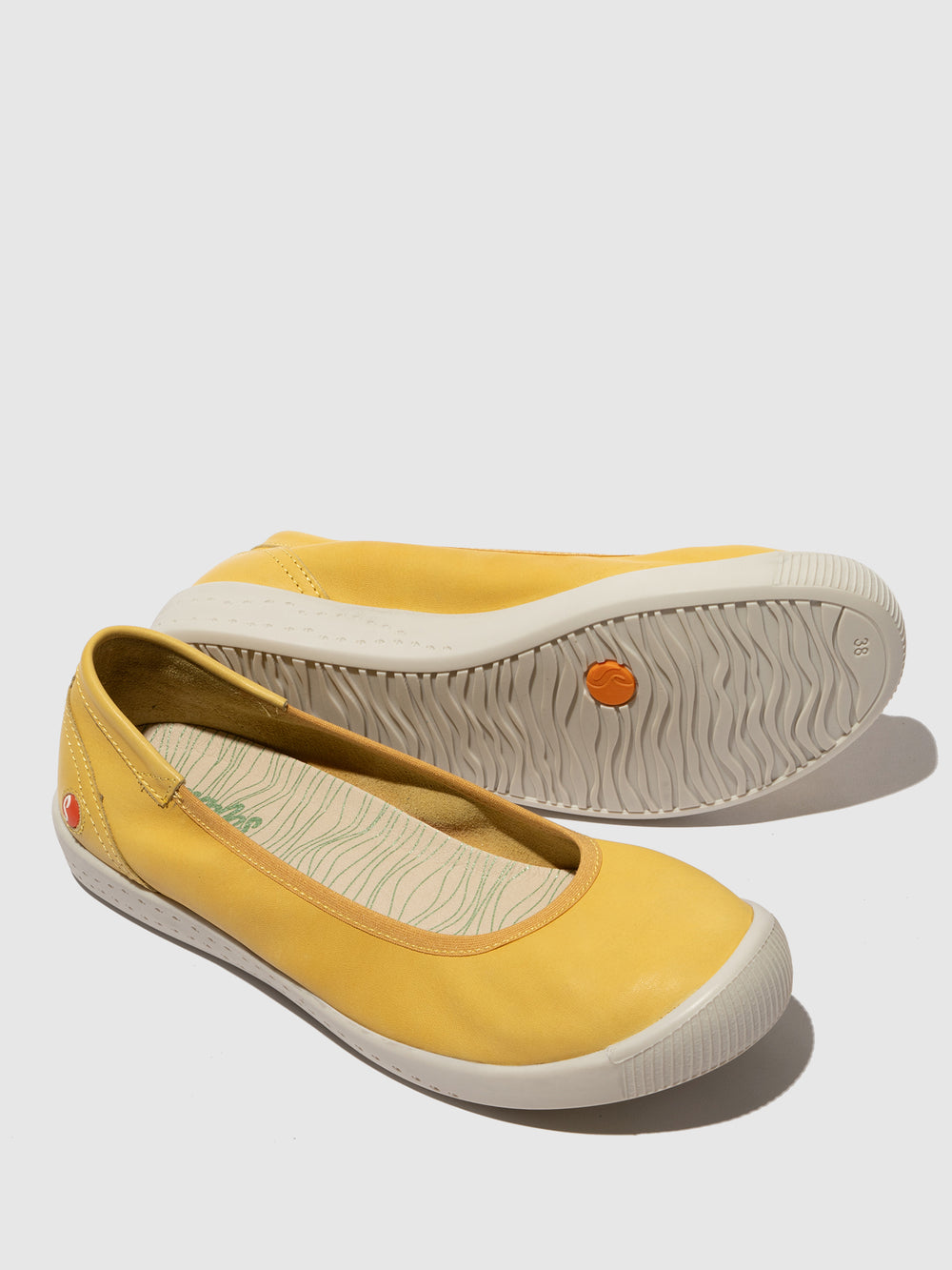 Slip-on Ballerinas ILMEI737SOF YELLOW - Softinos