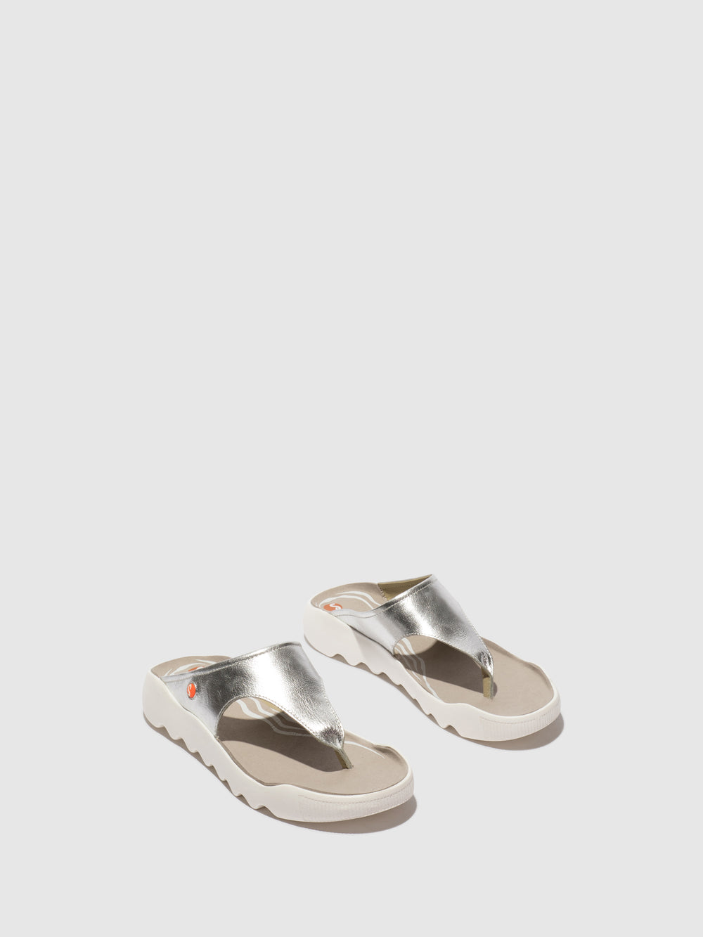 Slip-on Sandals WHAL746SOF LAMINTAO SILVER