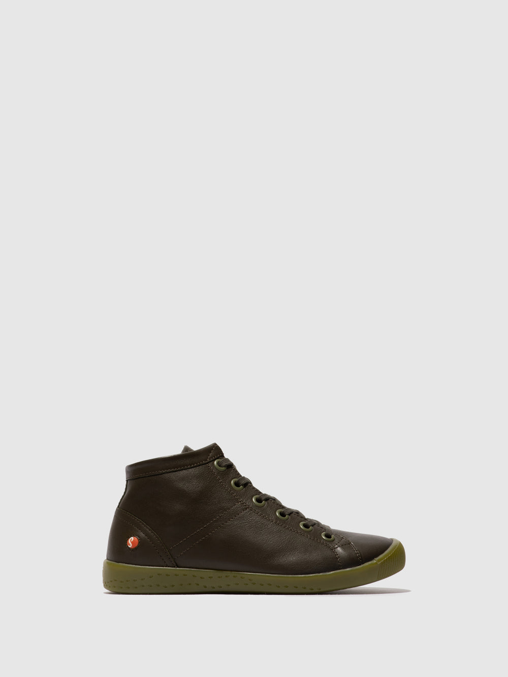 Lace-up Ankle Boots ISLEENIII747 ARMY GREEN W/GREEN SOLE