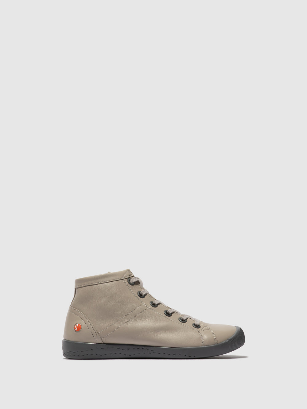 Lace-up Ankle Boots ISLEENIII747 LIGHT GREY W/GREY SOLE