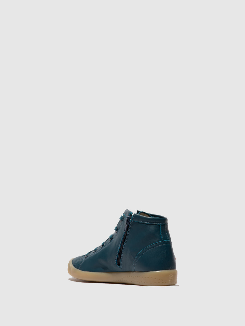 Lace-up Ankle Boots ISLEENIII747 BLUE DENIM - Softinos