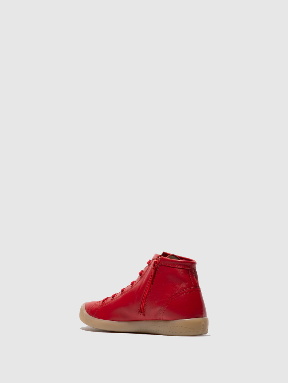 Lace-up Ankle Boots ISLEENIII747 CHERRY RED - Softinos