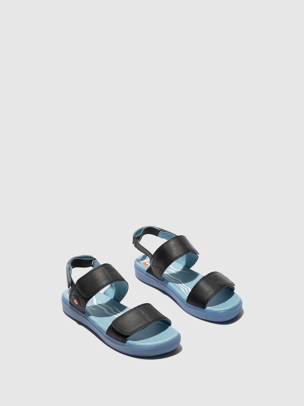 Velcro Sandals INDU753SOF NAVY W/DENIM SOLE