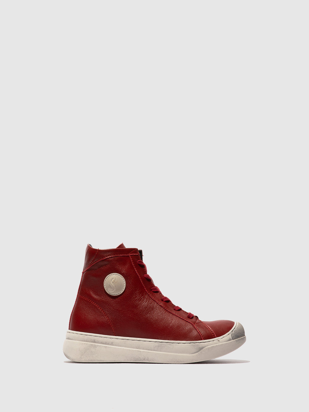 Lace-up Ankle Boots APPE756SOF RED