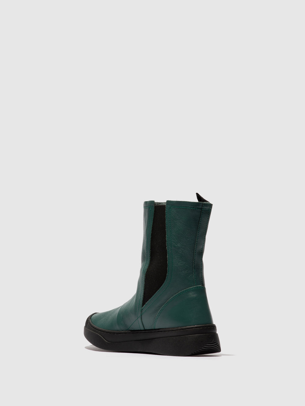 Chelsea Boots AMBE757SOF TEAL W/BLACK ELASTIC