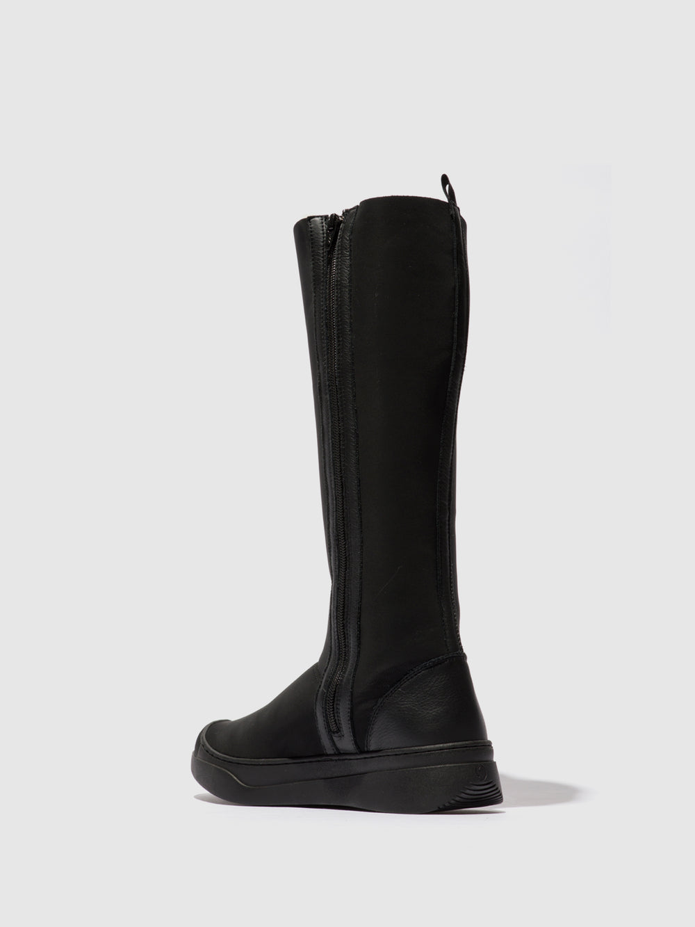 Zip Up Boots ALOR760SOF BLACK