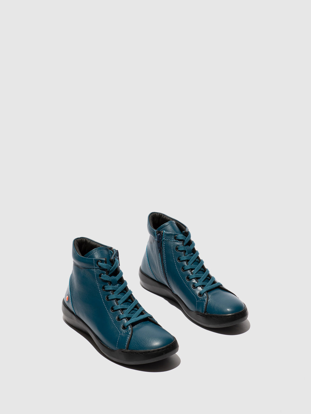 Lace-up Ankle Boots BEJI763SOF BLUE DENIM