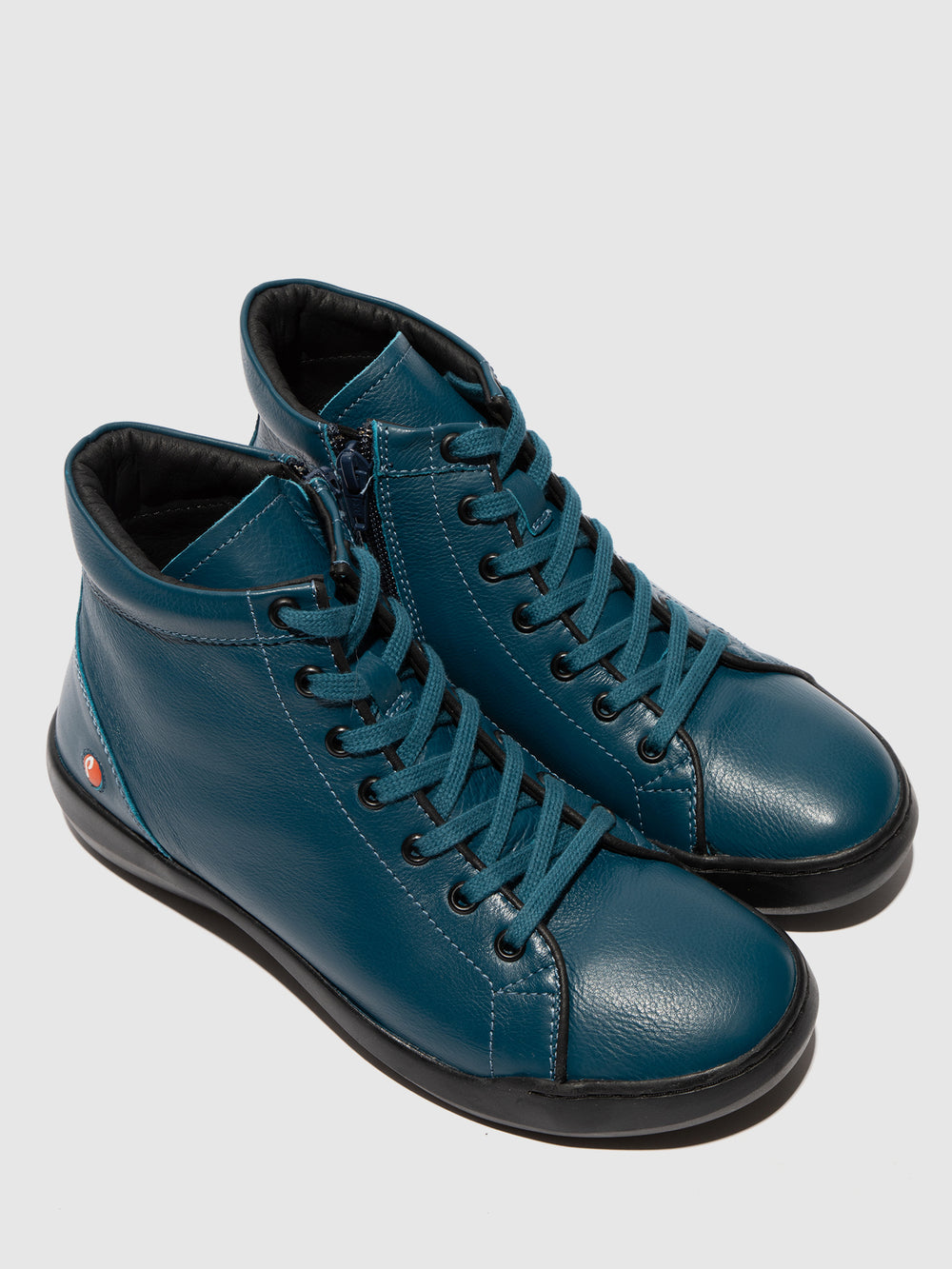 Lace-up Ankle Boots BEJI763SOF BLUE DENIM
