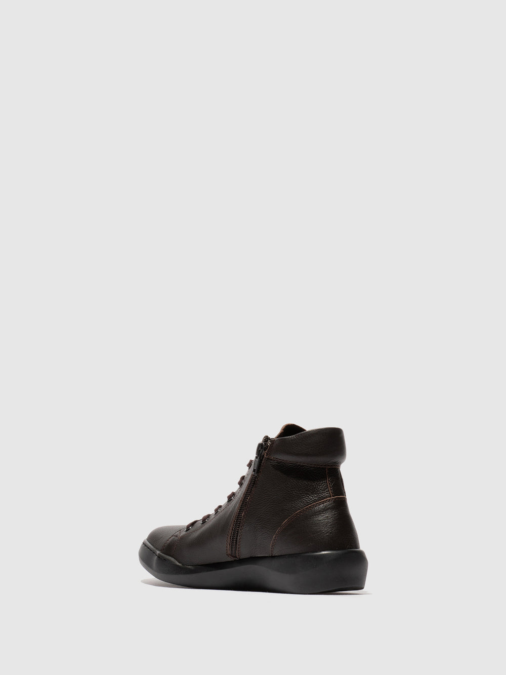 Lace-up Ankle Boots BEJI763SOF DK BROWN