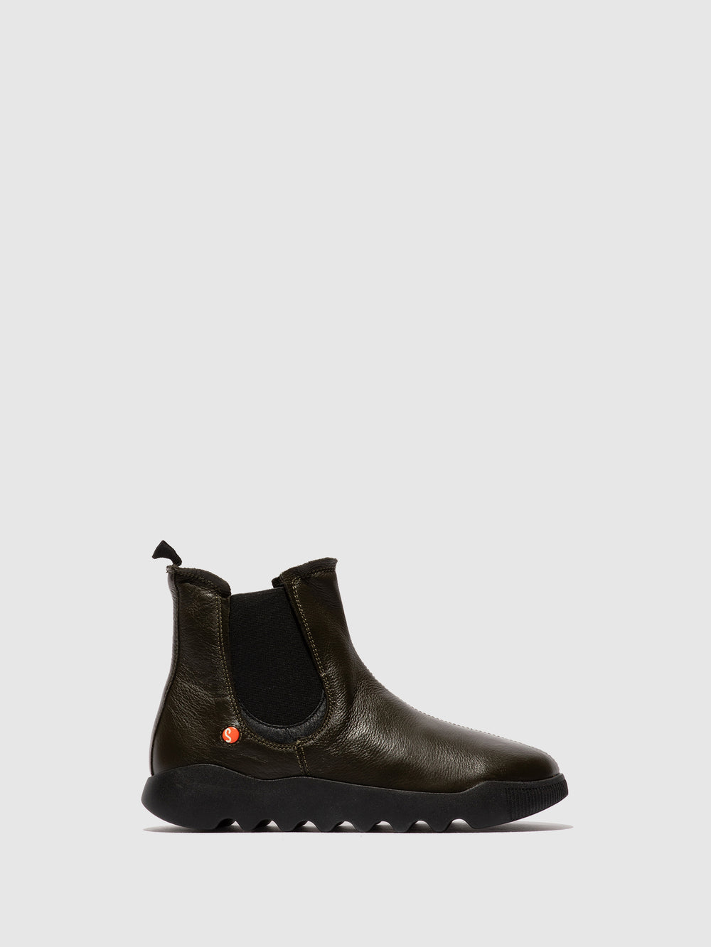 Chelsea Ankle Boots WHAD765SOF MILITARY W/BLACK ELASTIC