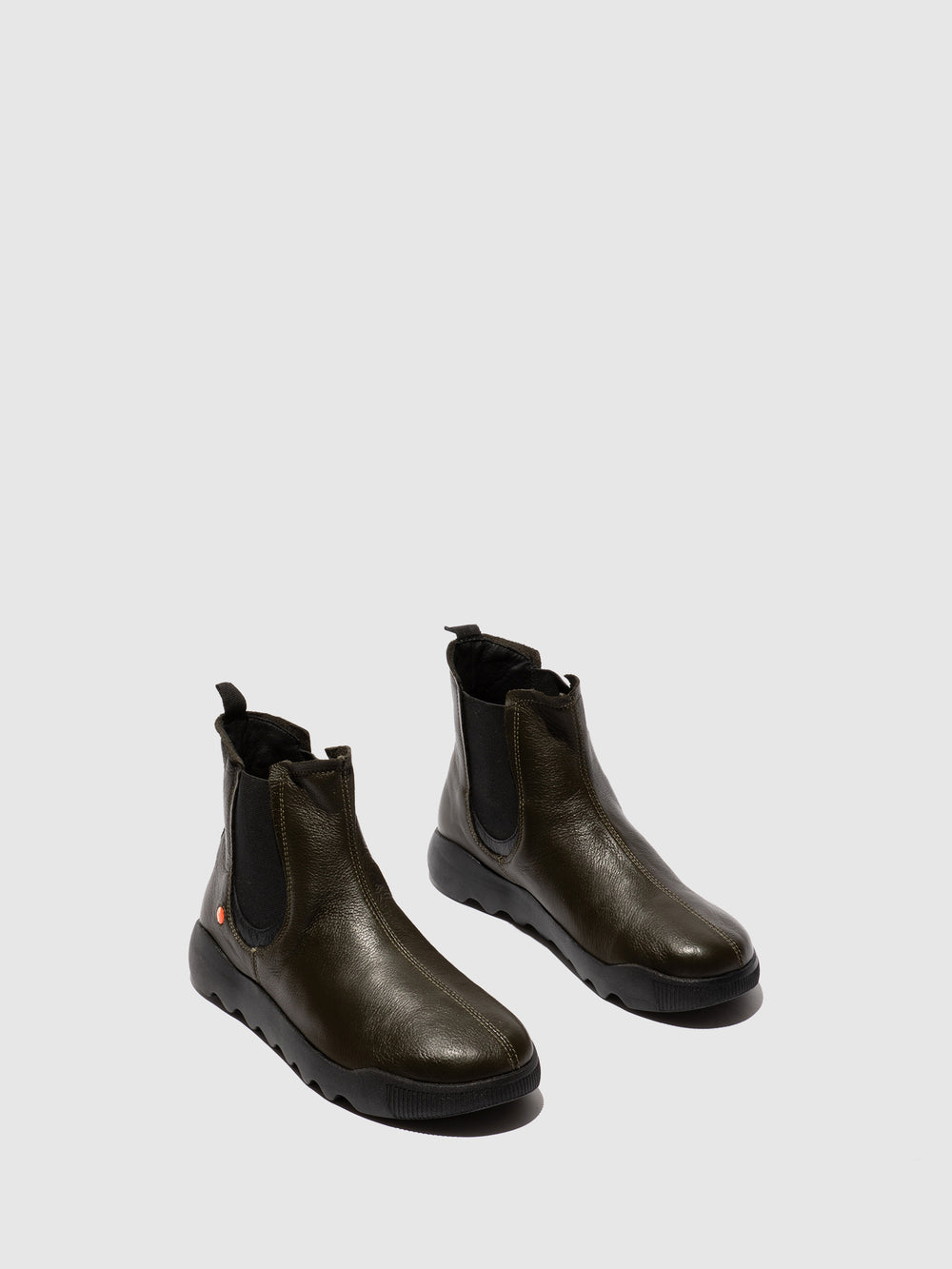 Chelsea Ankle Boots WHAD765SOF MILITARY W/BLACK ELASTIC