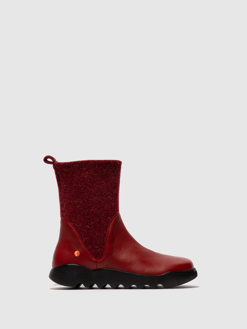 Zip Up Boots WUMI773SOF RED