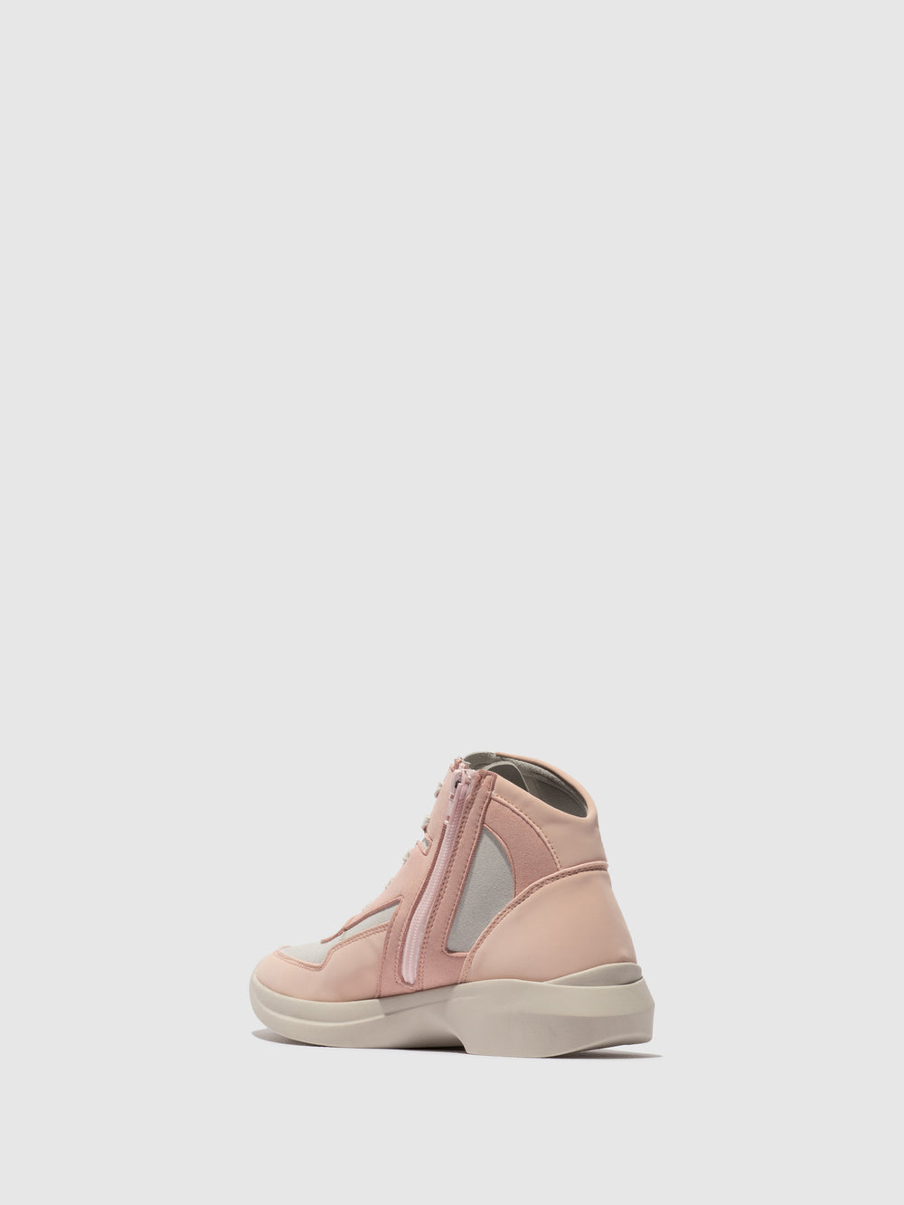 Hi-Top Trainers GULI775SOF WHITE/PINK