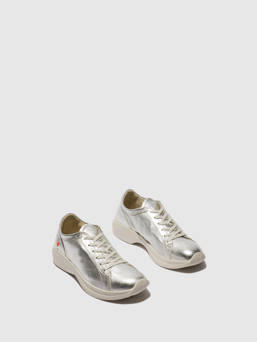 Lace-up Trainers GAJI778SOF SILVER