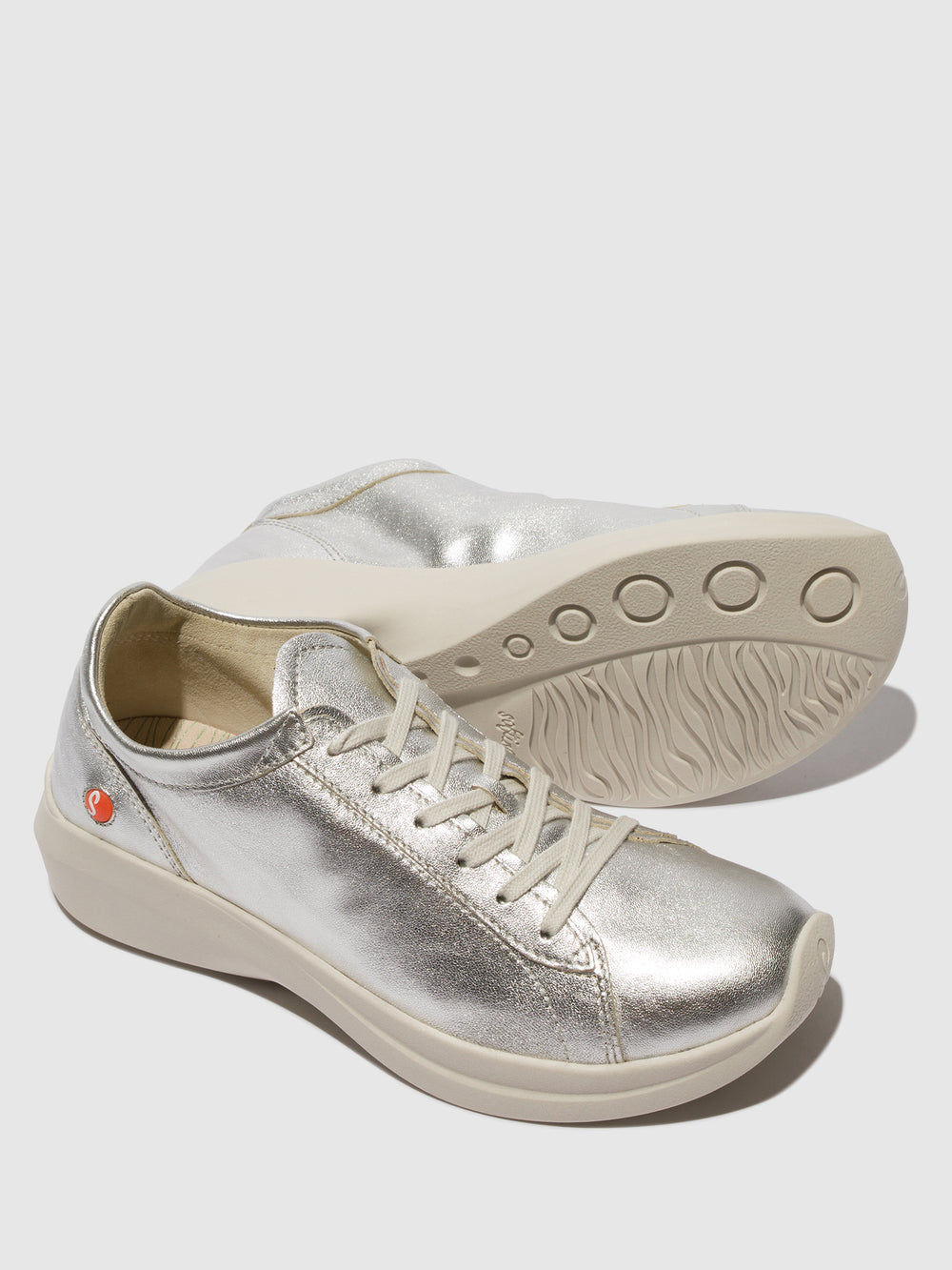 Lace-up Trainers GAJI778SOF SILVER