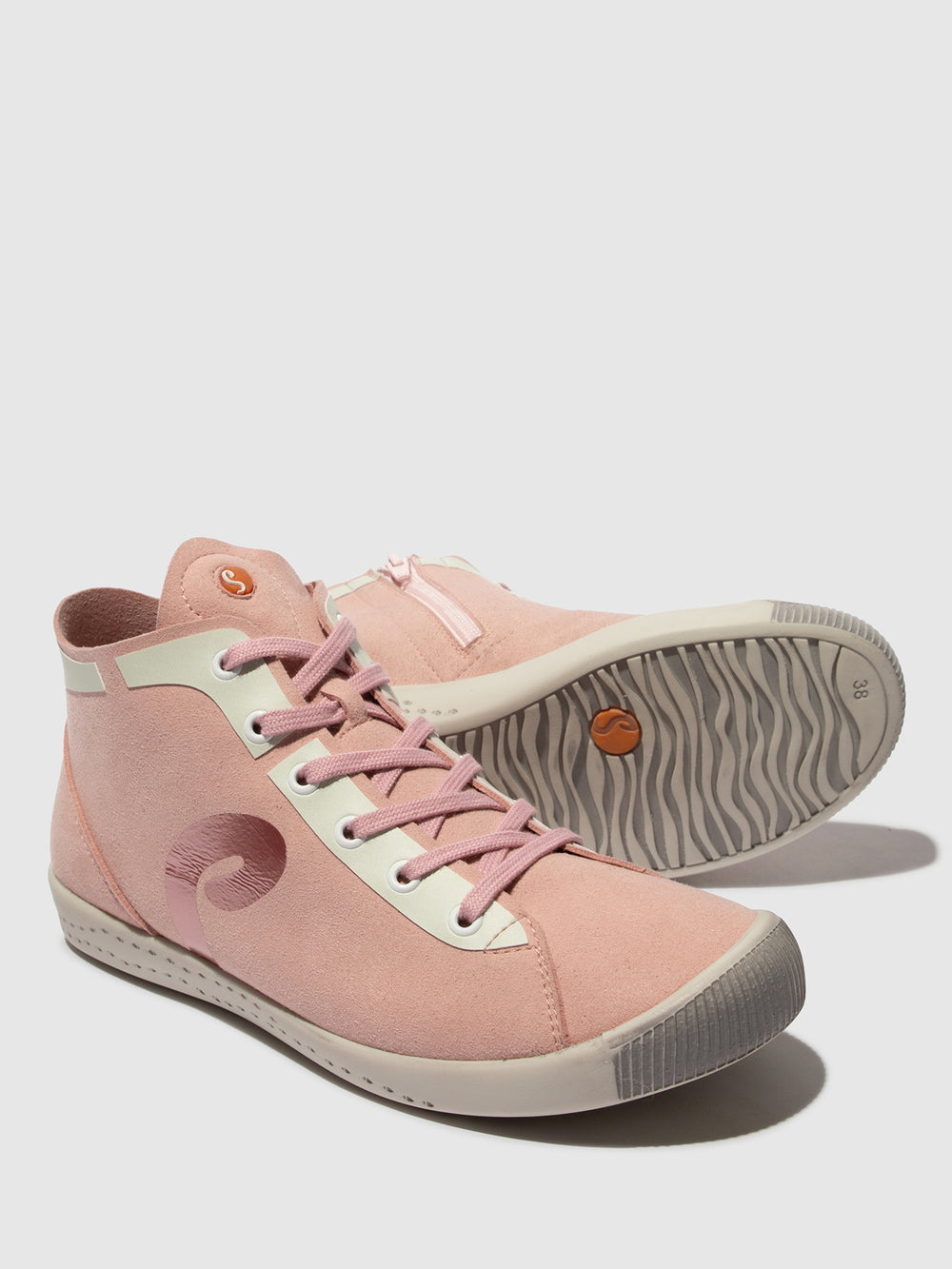 Hi-Top Trainers ILLU782SOF NUDE PINK