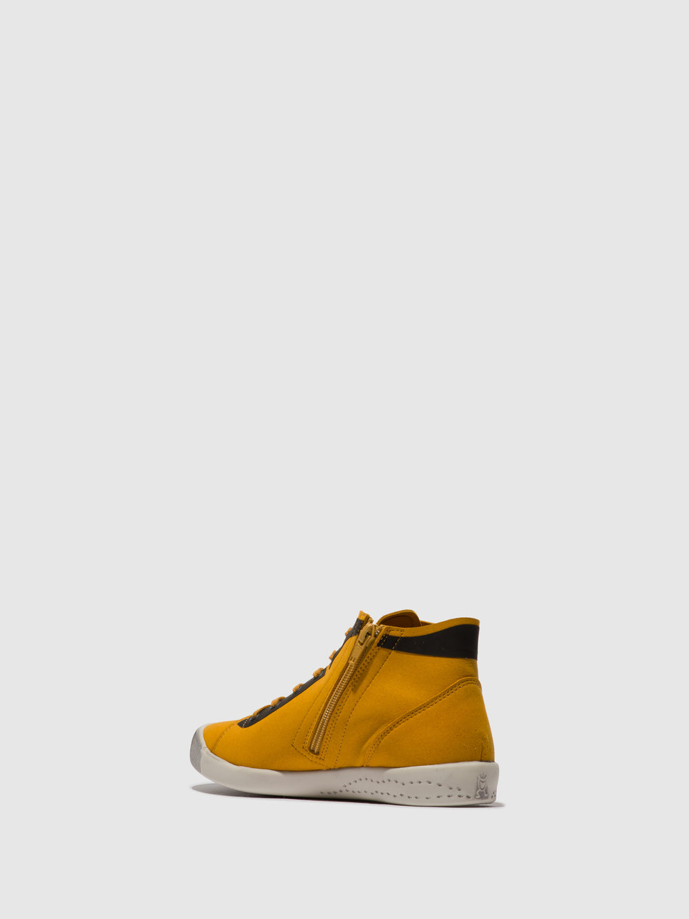 Hi-Top Trainers ILLU782SOF MUSTARD