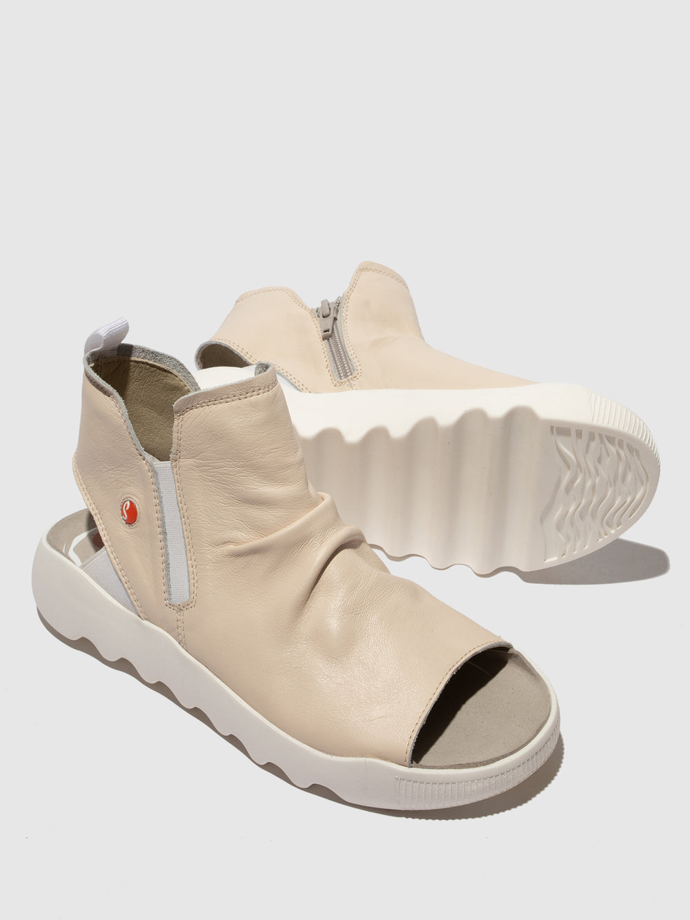 Open Toe Sandals WISH789SOF CREAM - Softinos