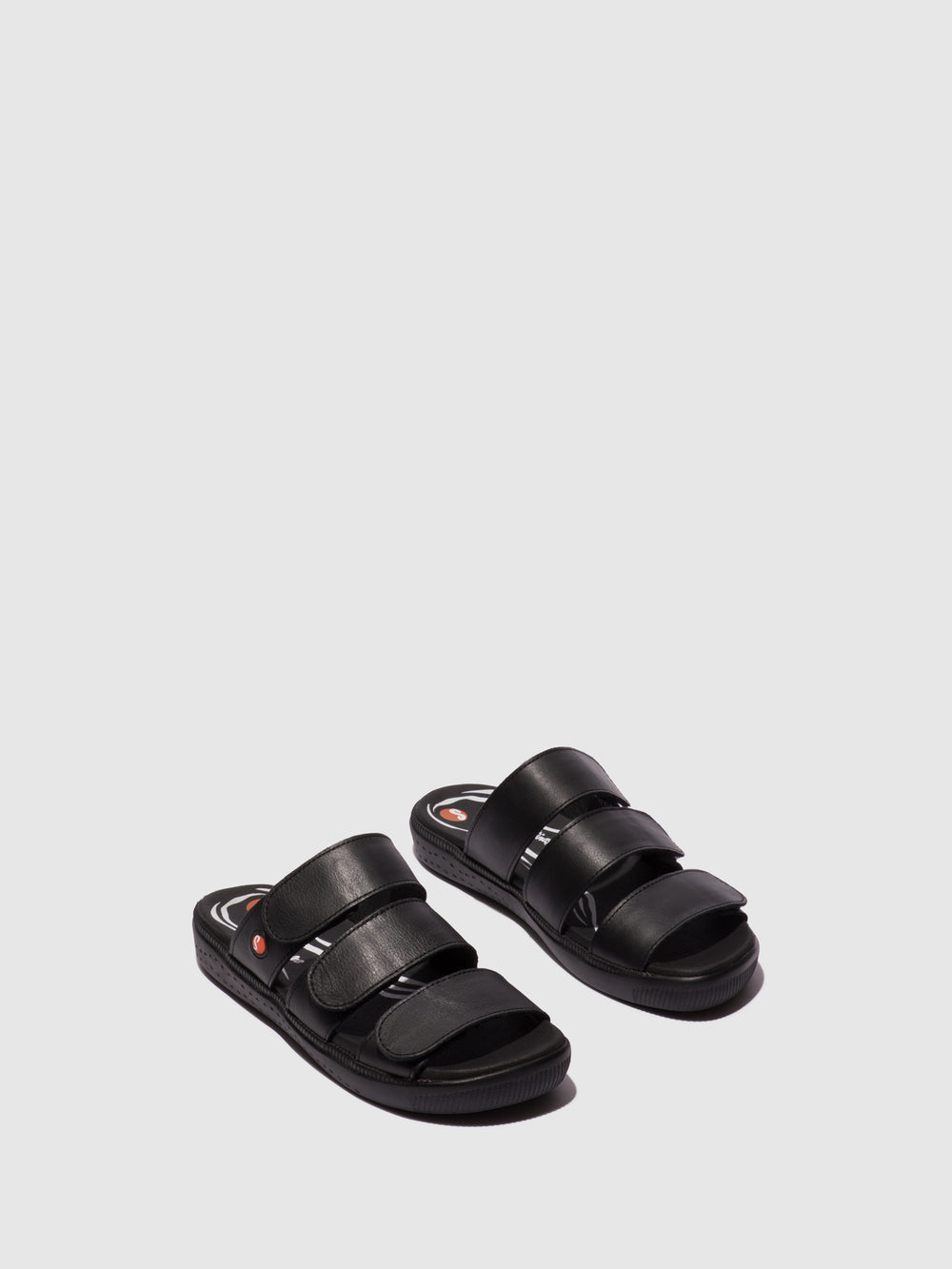 Slip-on Sandals IWEY790SOF BLACK W/BLACK SOLE