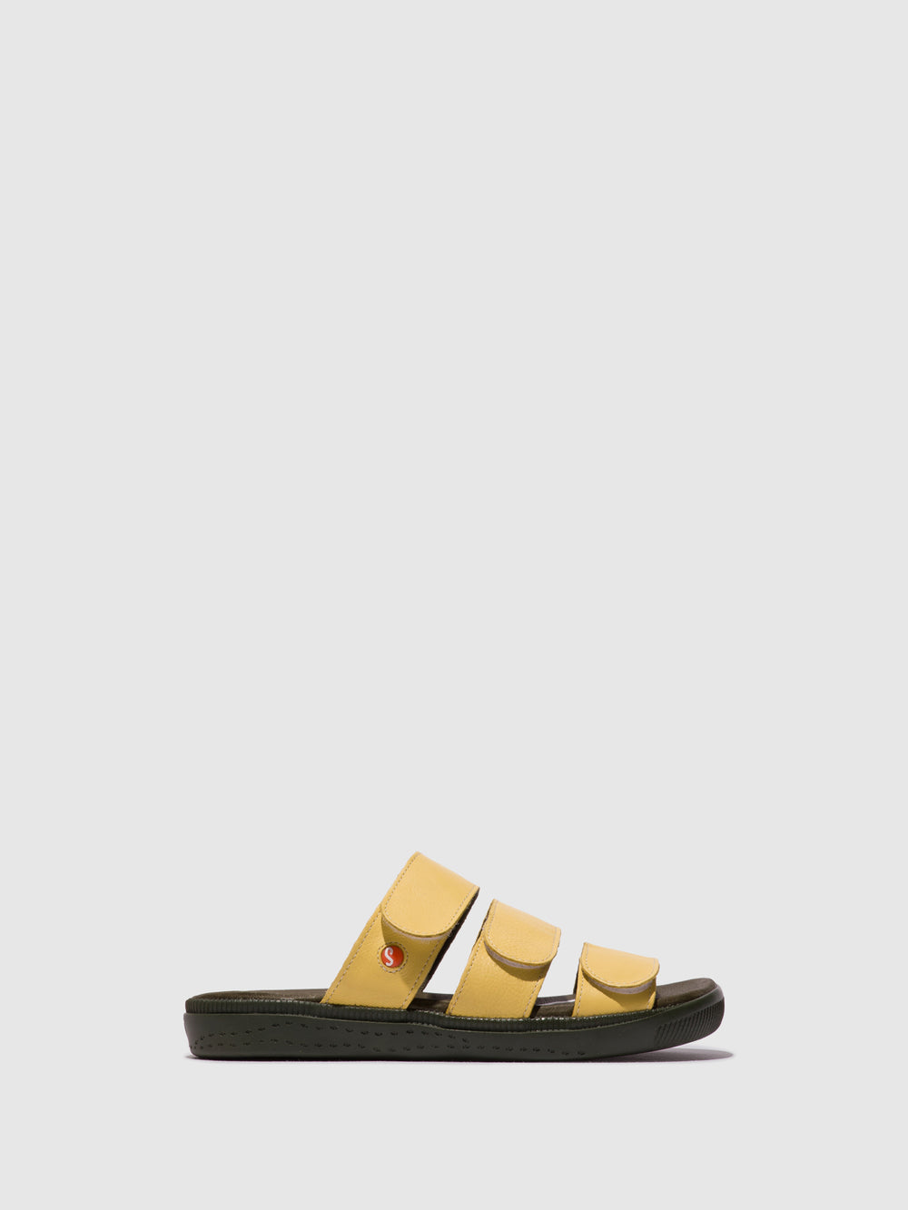 Slip-on Sandals IWEY790SOF LT. YELLOW W/DK ARMY SOLE