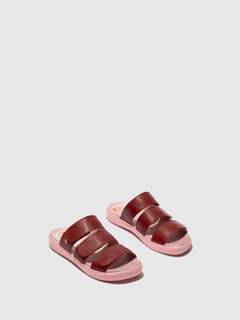 Slip-on Sandals IWEY790SOF RED W/PINK SOLE
