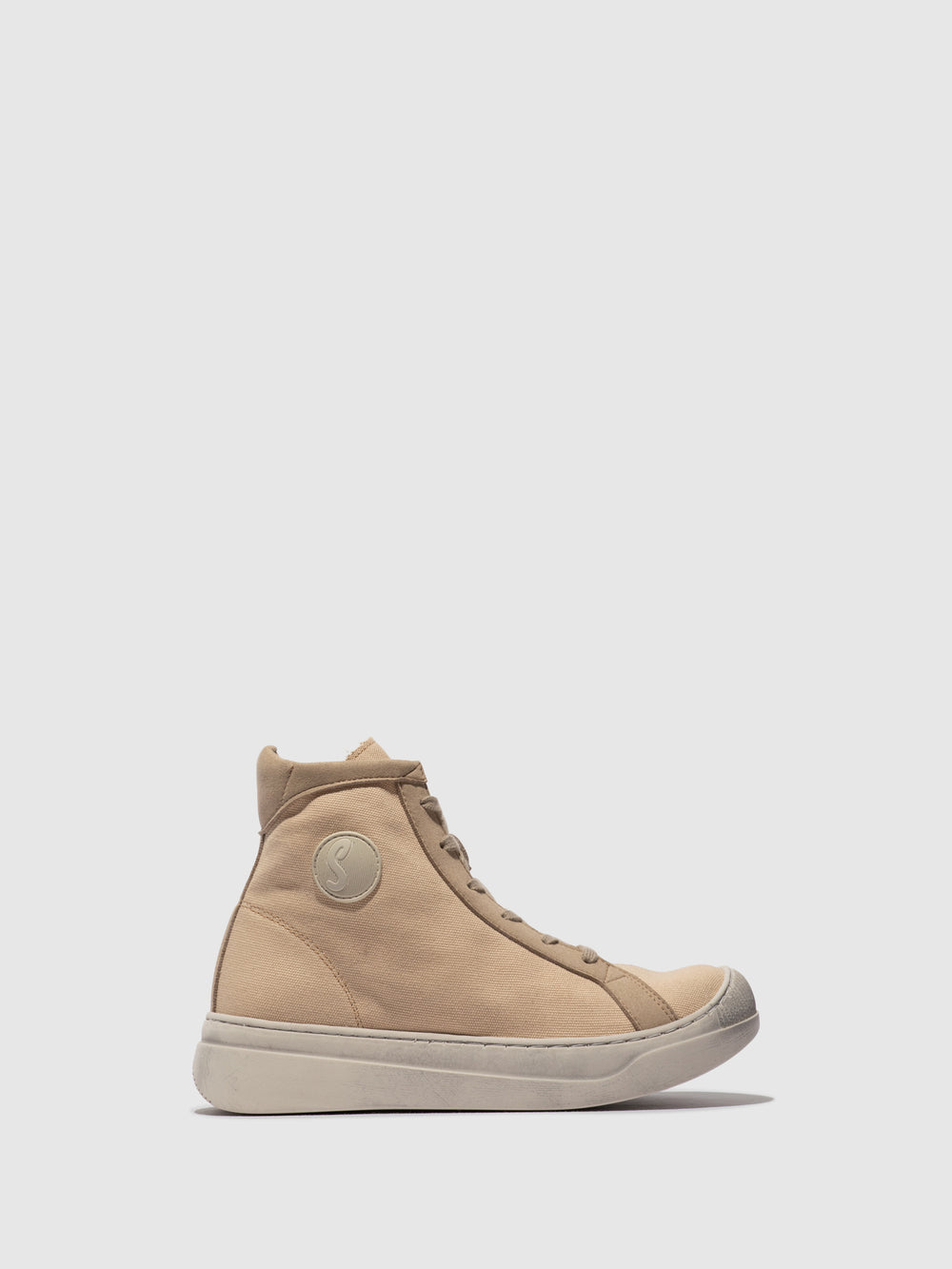 Hi-Top Trainers APPI791SOF CHAMPAGNE