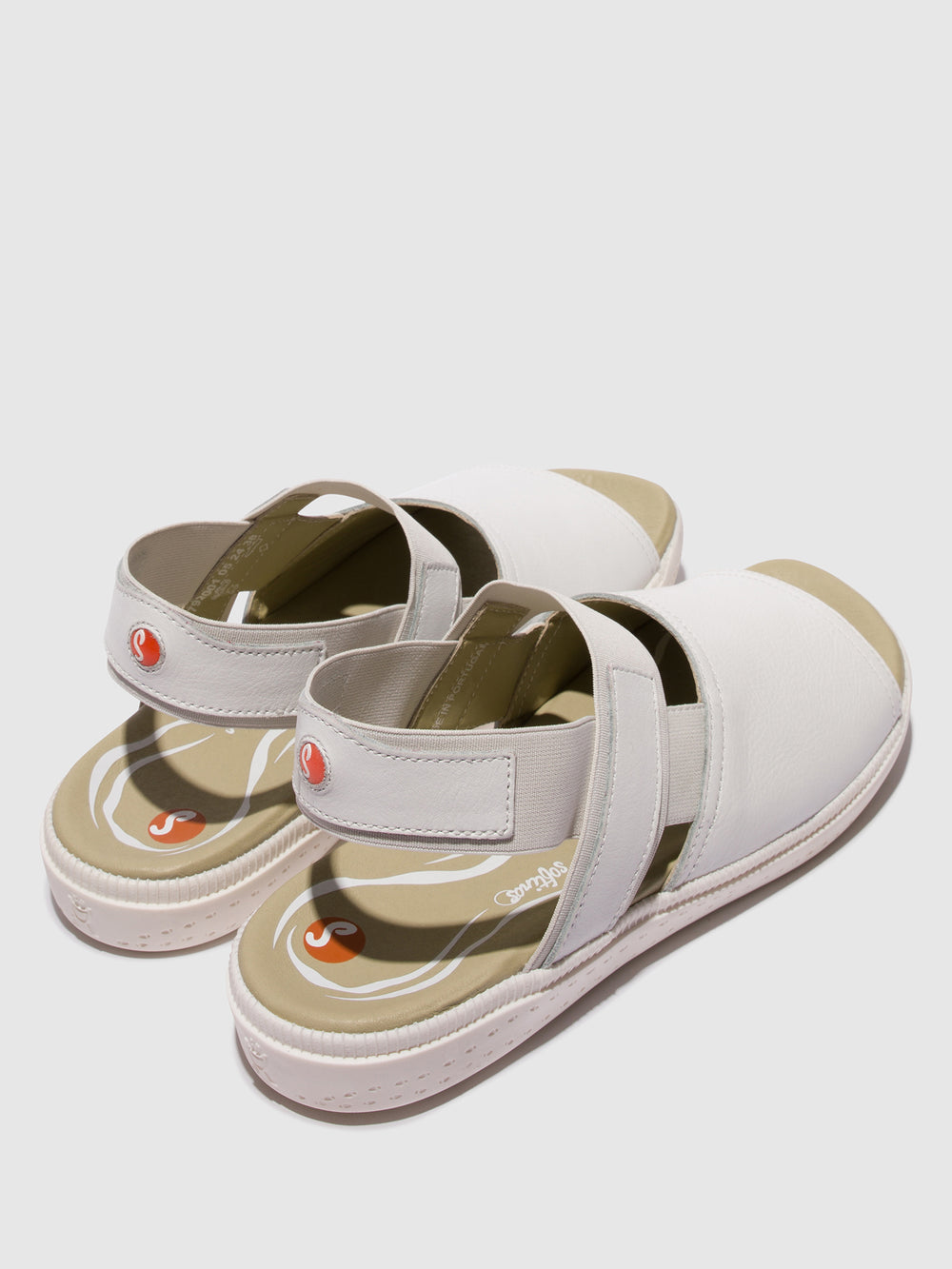 Sling-Back Sandals ILIX792SOF WHITE W/WHITE SOLE