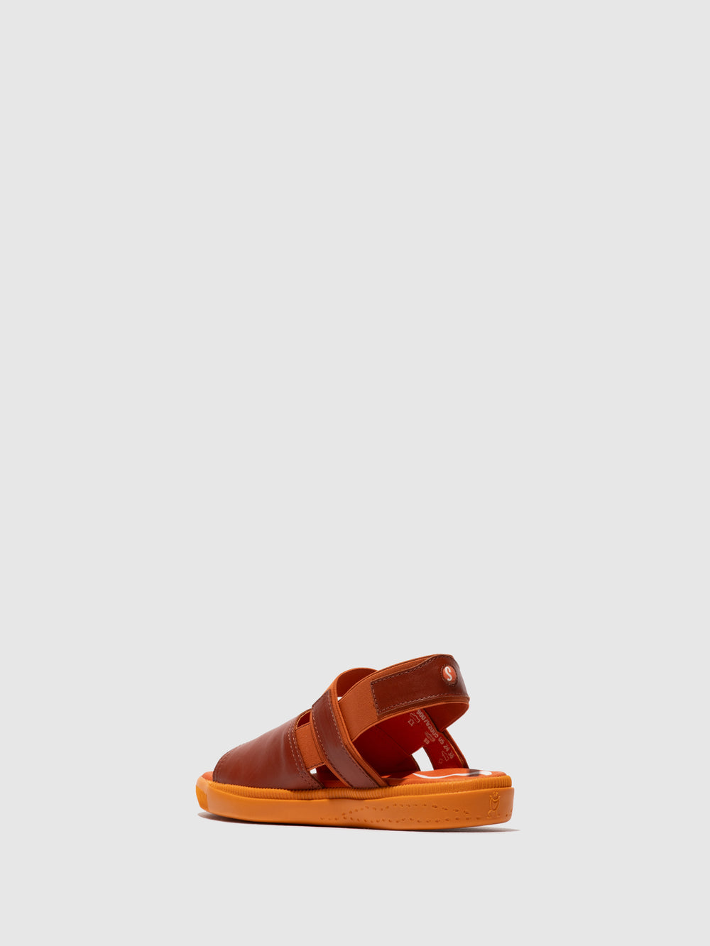 Sling-Back Sandals ILIX792SOF BRICK BROWN W/ORANGE SOLE