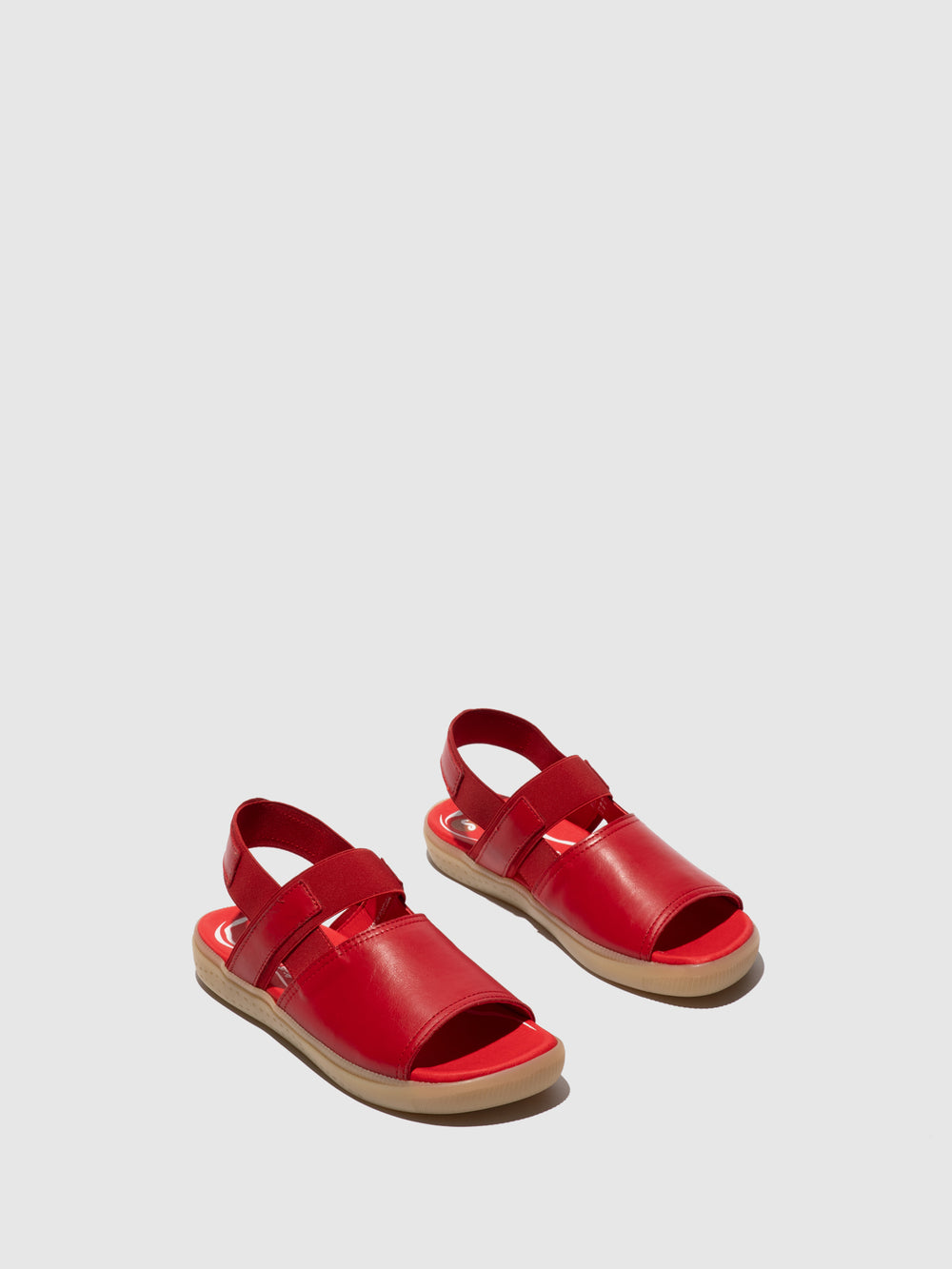 Sling-Back Sandals ILIX792SOF CHERRY RED - Softinos