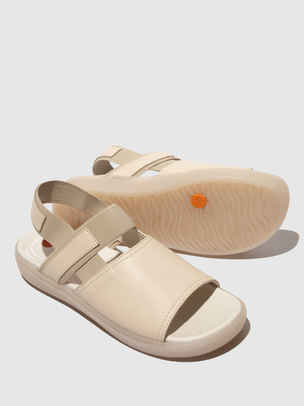 Sling-Back Sandals ILIX792SOF CREAM - Softinos