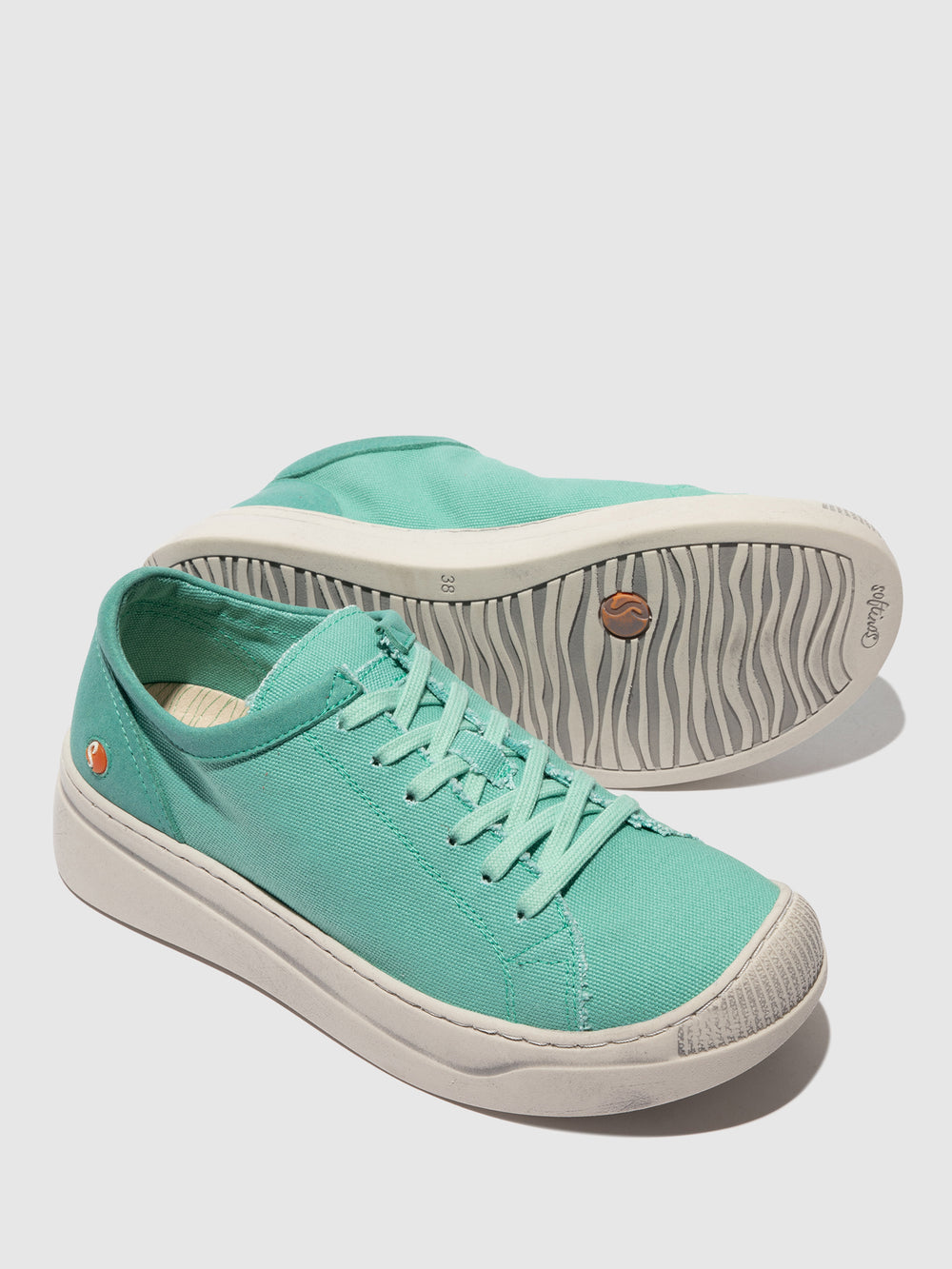Lace-up Trainers APOR794SOF RECYCLED COTTON OCEAN