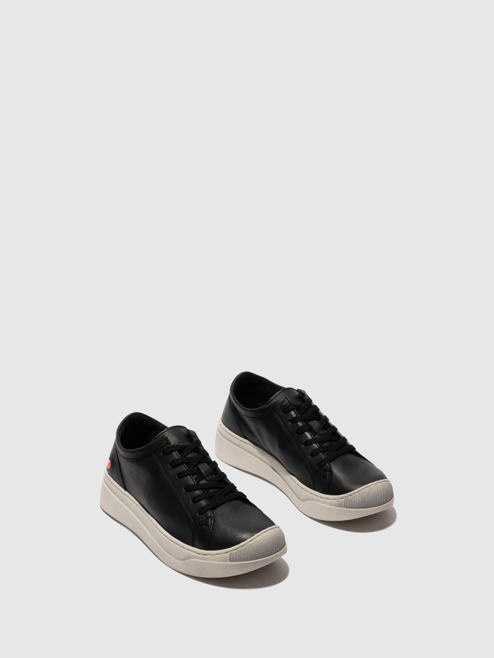 Lace-up Trainers APOR794SOF SMOOTH LEATHER BLACK