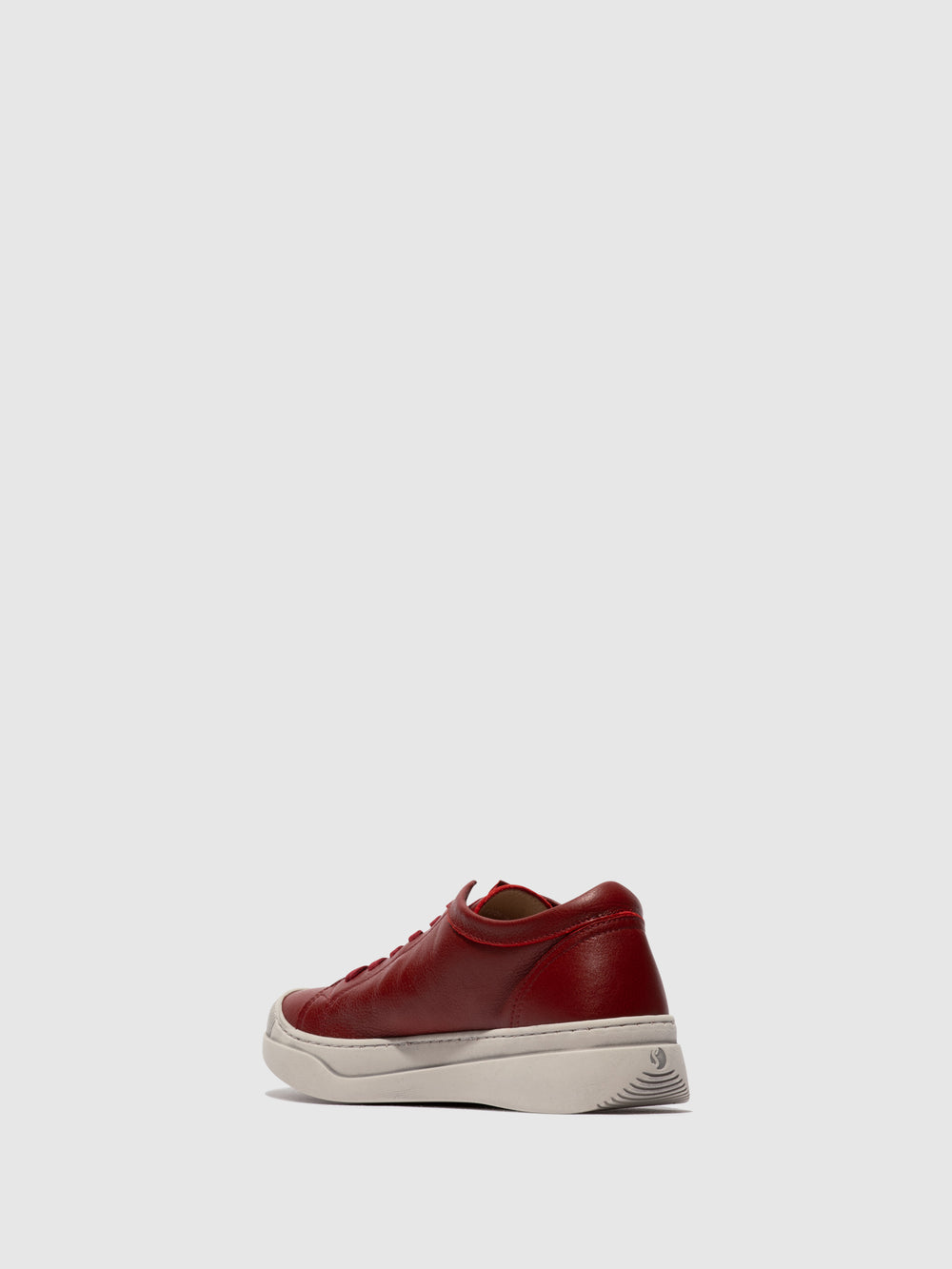 Lace-up Trainers APOR794SOF SMOOTH LEATHER RED