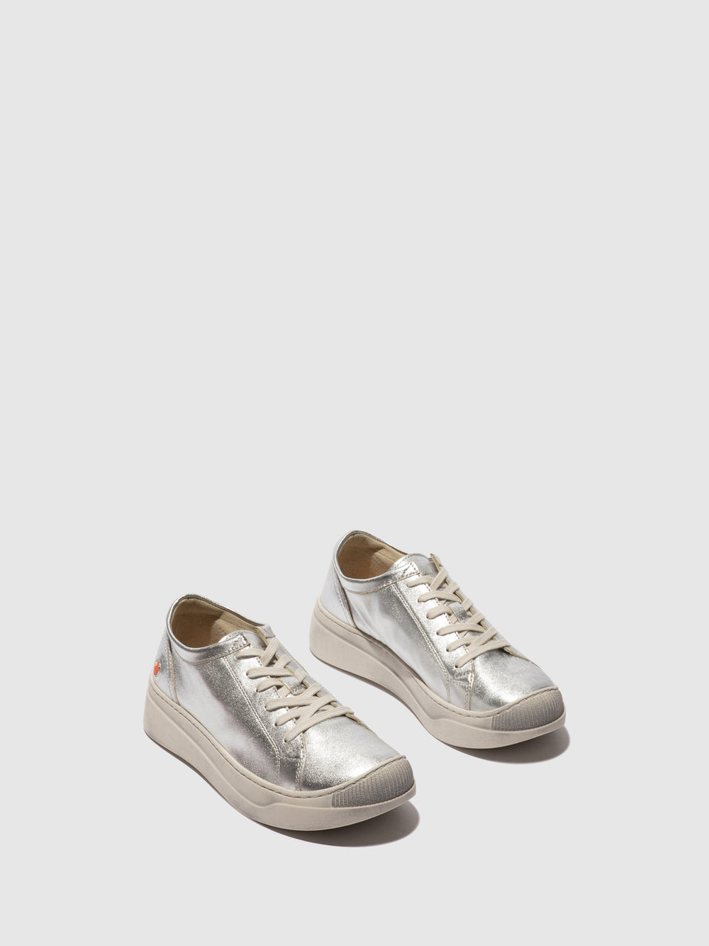 Lace-up Trainers APOR794SOF LAMINATO SILVER