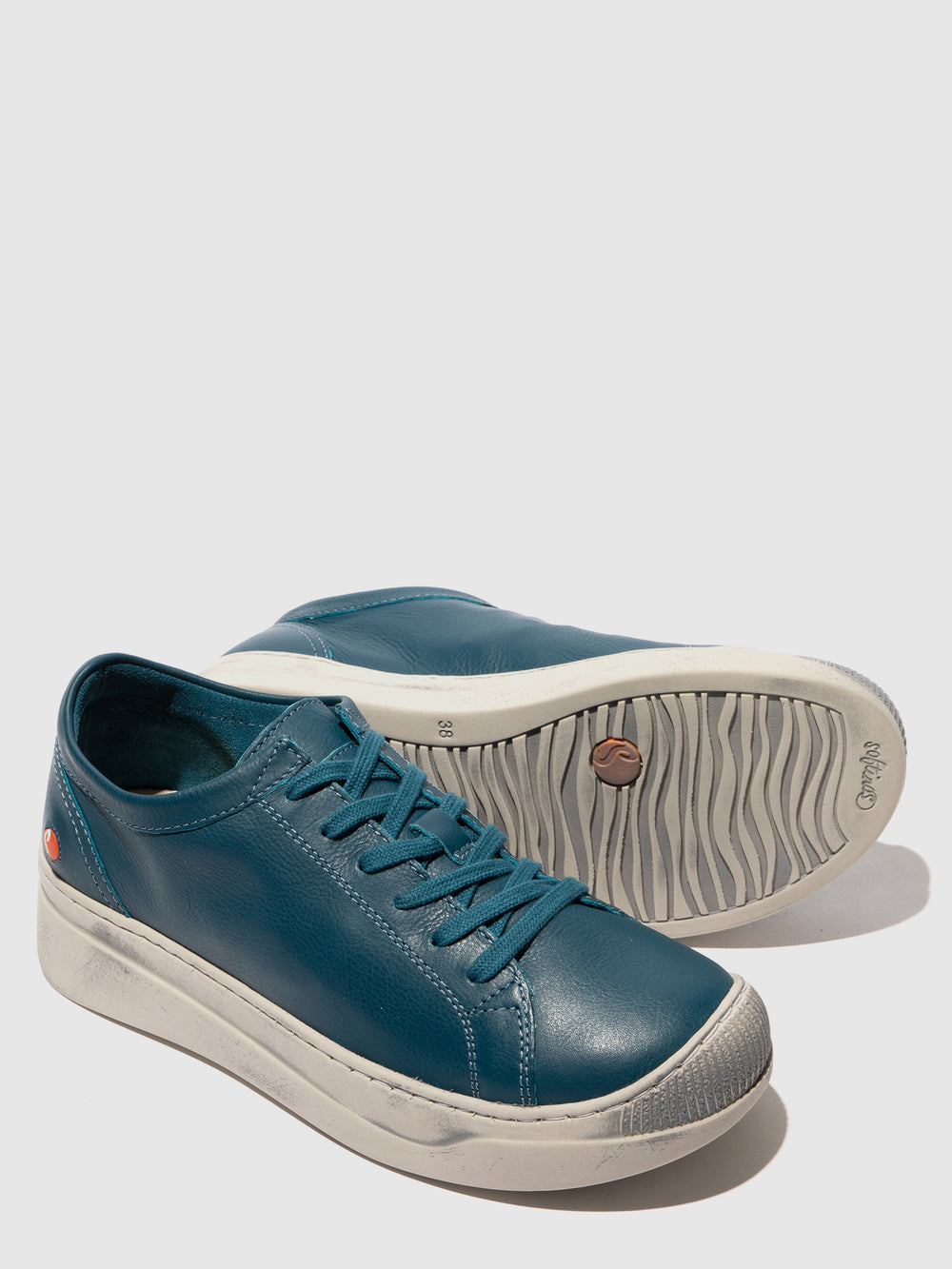 Lace-up Trainers APOR794SOF BLUE DENIM