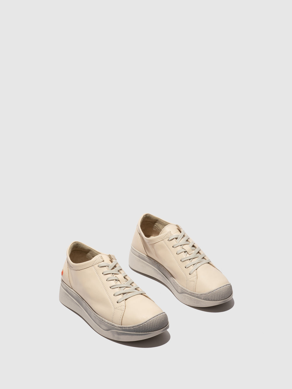 Lace-up Trainers APOR794SOF CREAM - Softinos