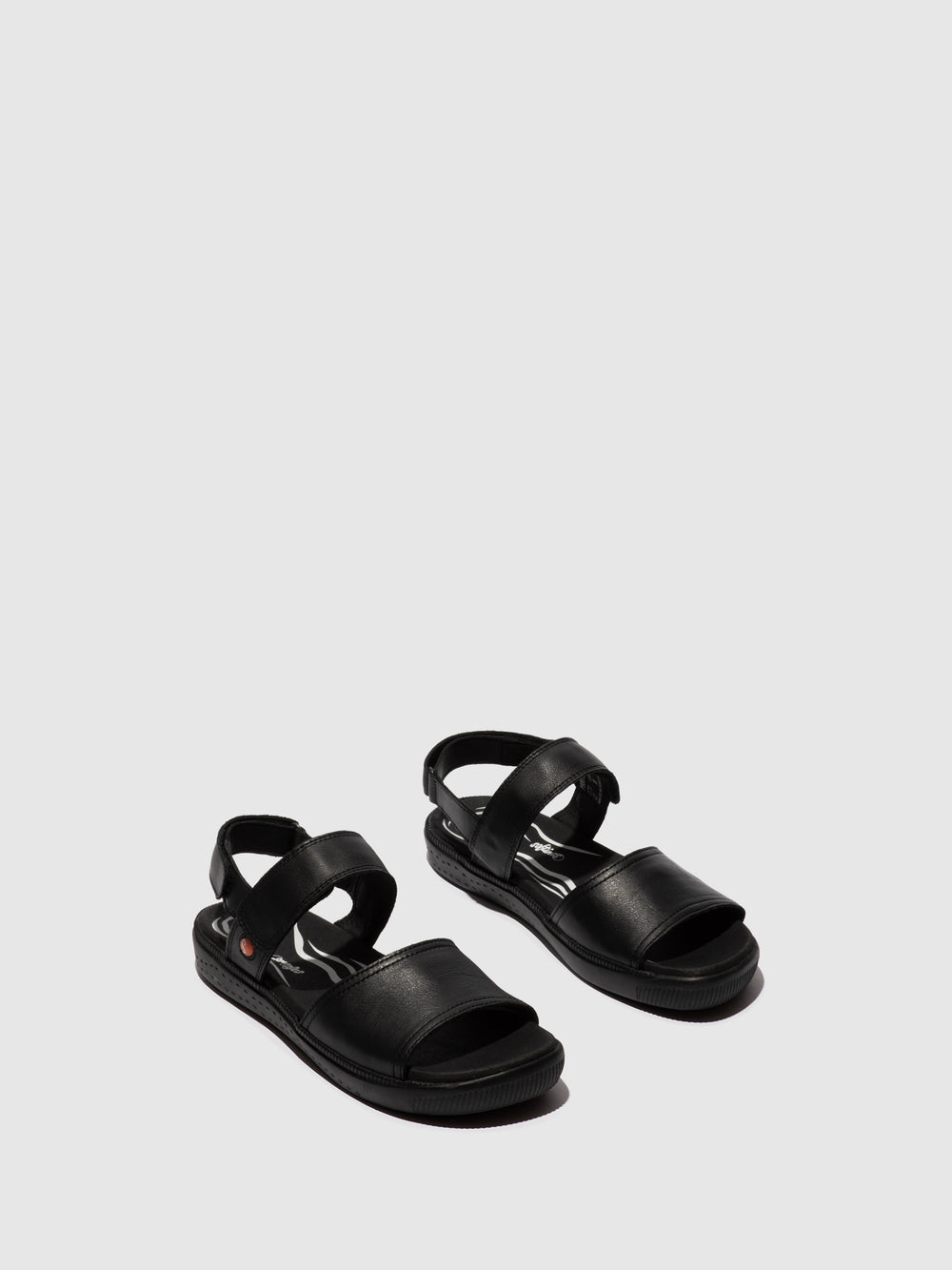 Sling-Back Sandals INDI795SOF BLACK