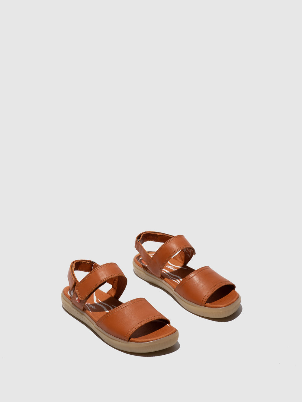 Sling-Back Sandals INDI795SOF WARM ORANGE - Softinos