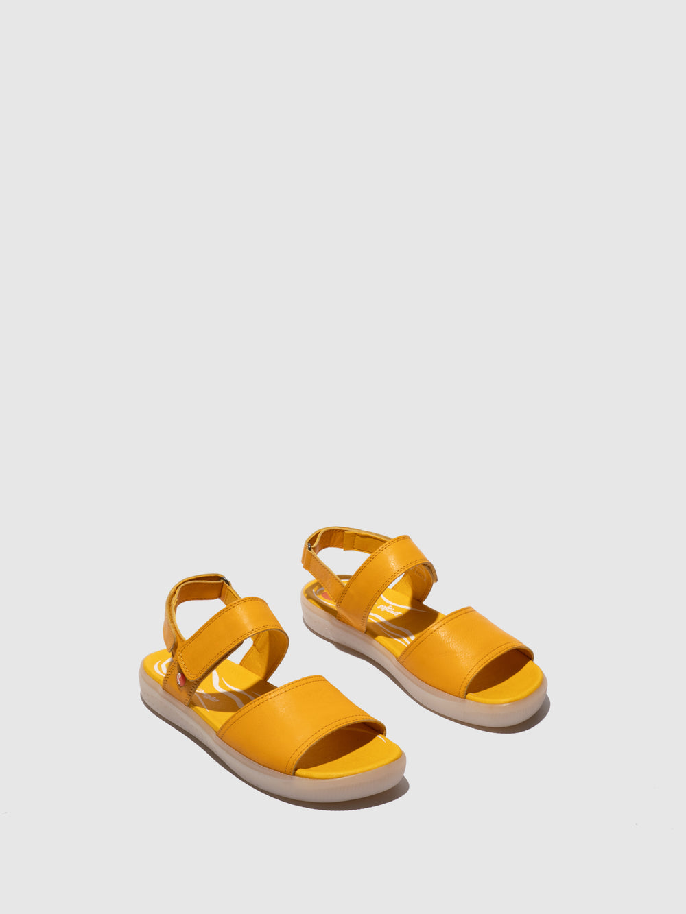 Sling-Back Sandals INDI795SOF MUSTARD - Softinos