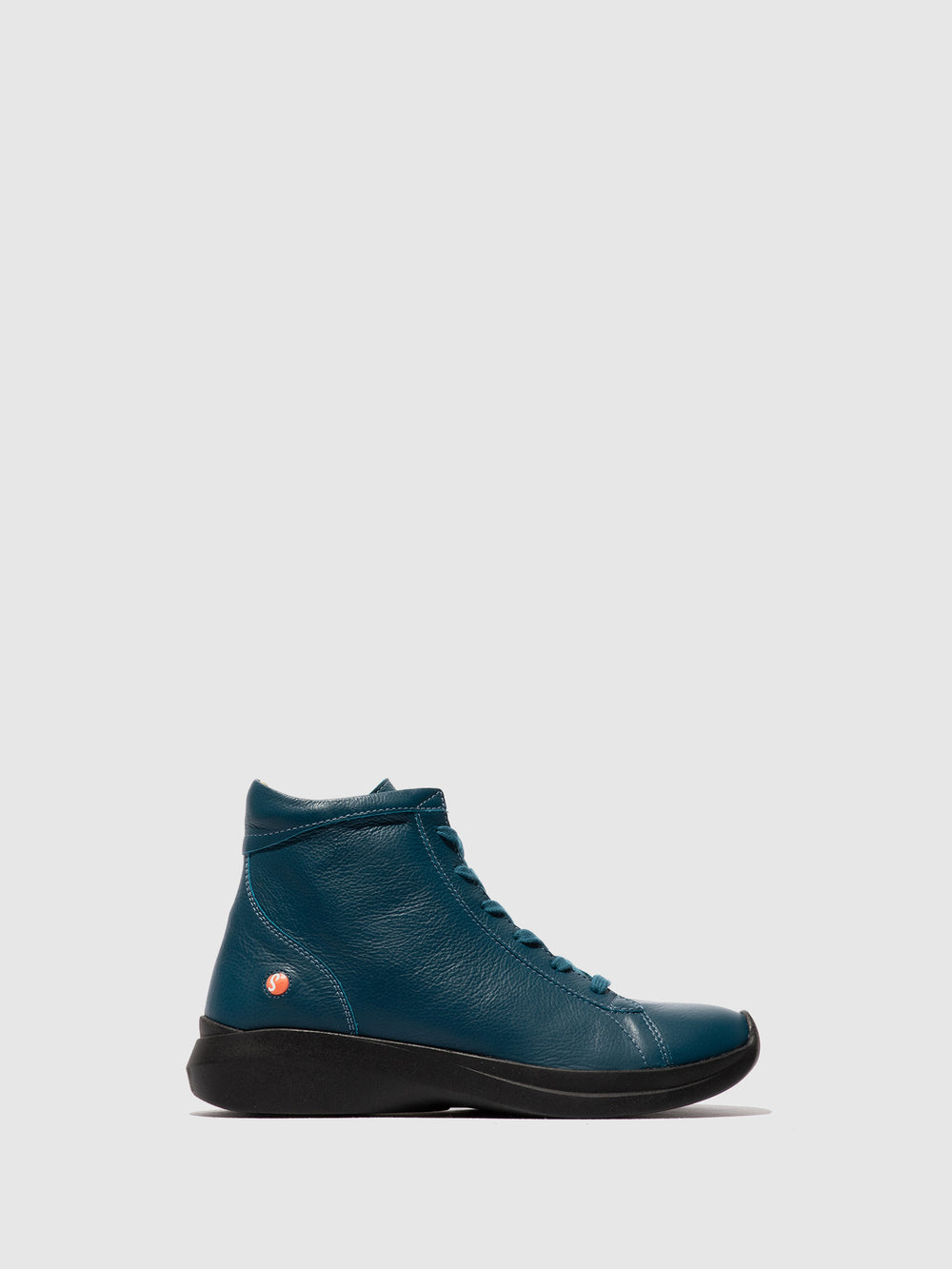 Zip Up Ankle Boots GOLB797SOF BLUE DENIM